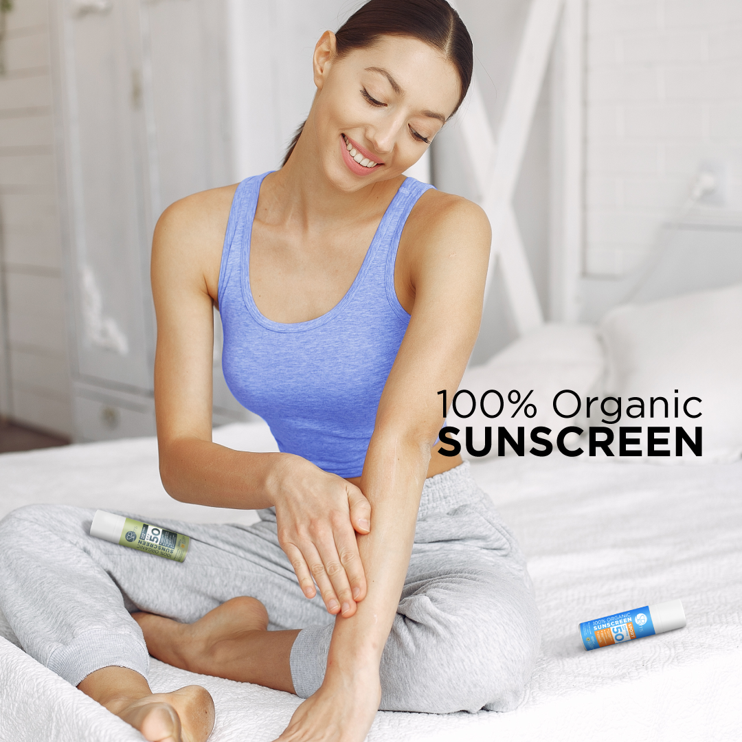 100% Organic Sensitive Skin Sunscreen SPF 50