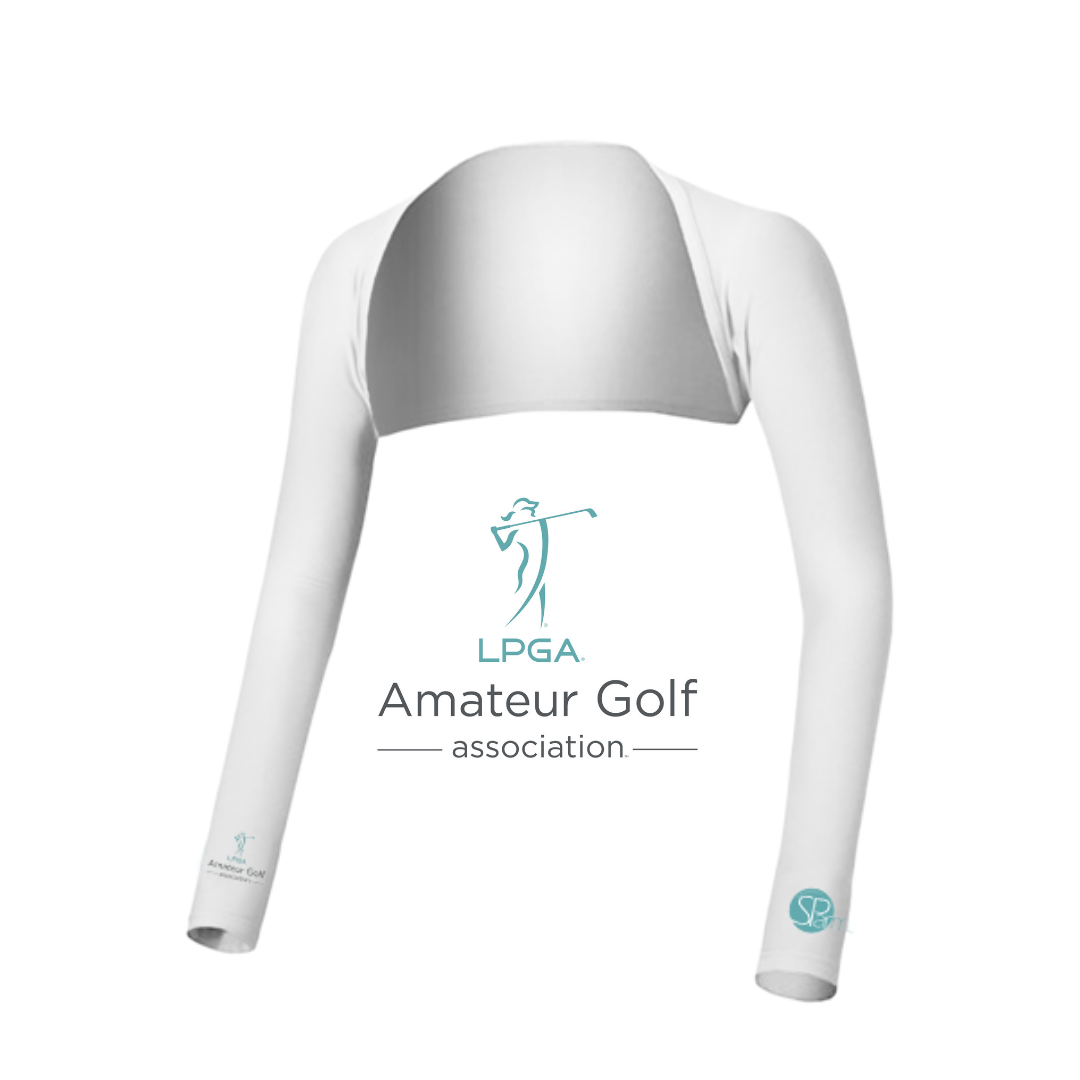 Sparms UPF50+ Shoulder Wrap (Limited Edition LPGA Amateur Golf Custom Logo)
