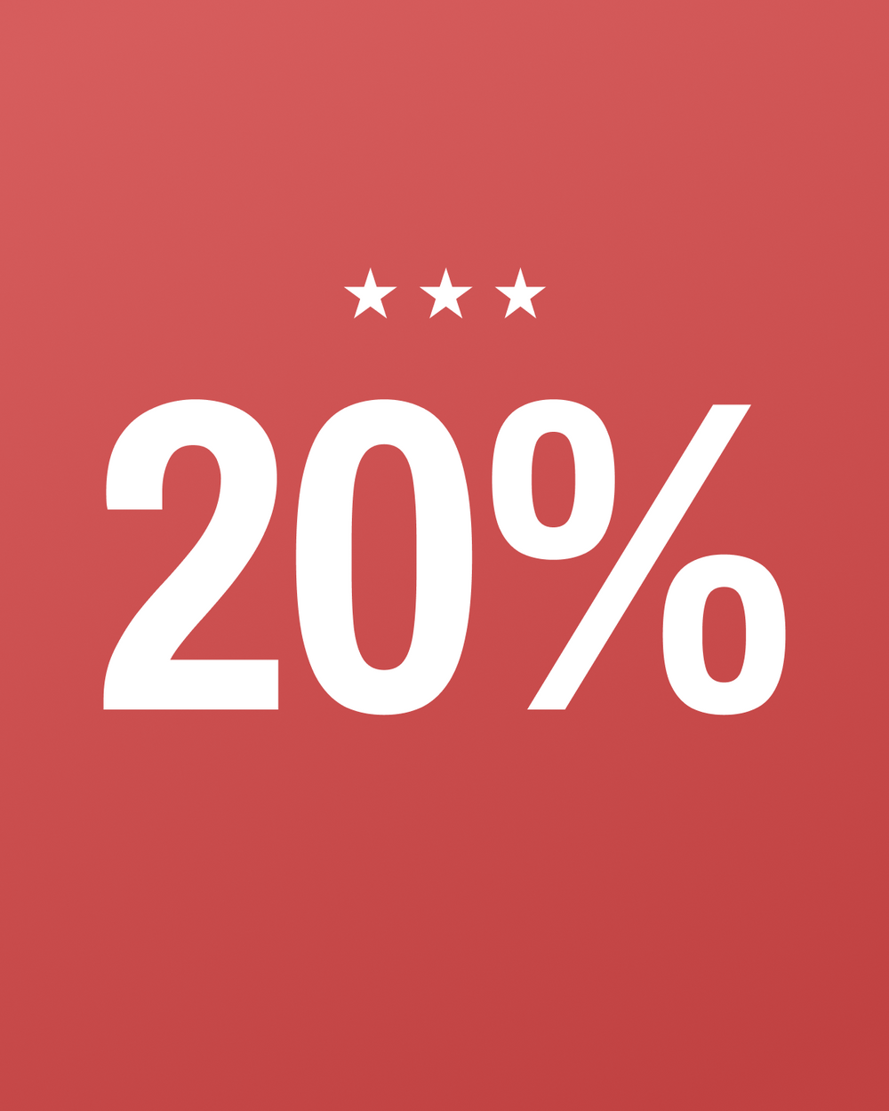 20% off