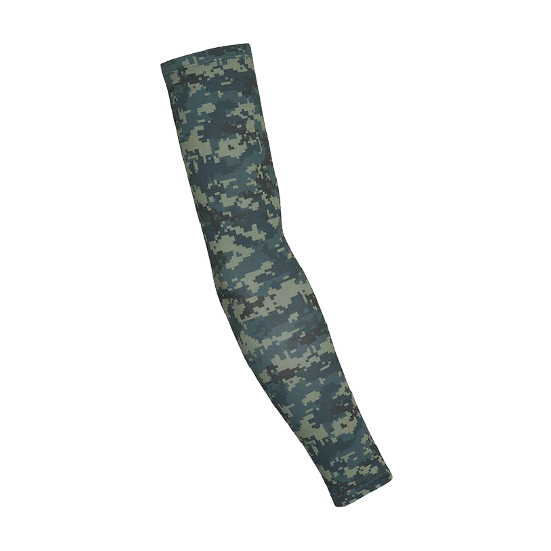 SParms UPF50+ Arm Sleeves (Khaki Digital Camo, Pair)