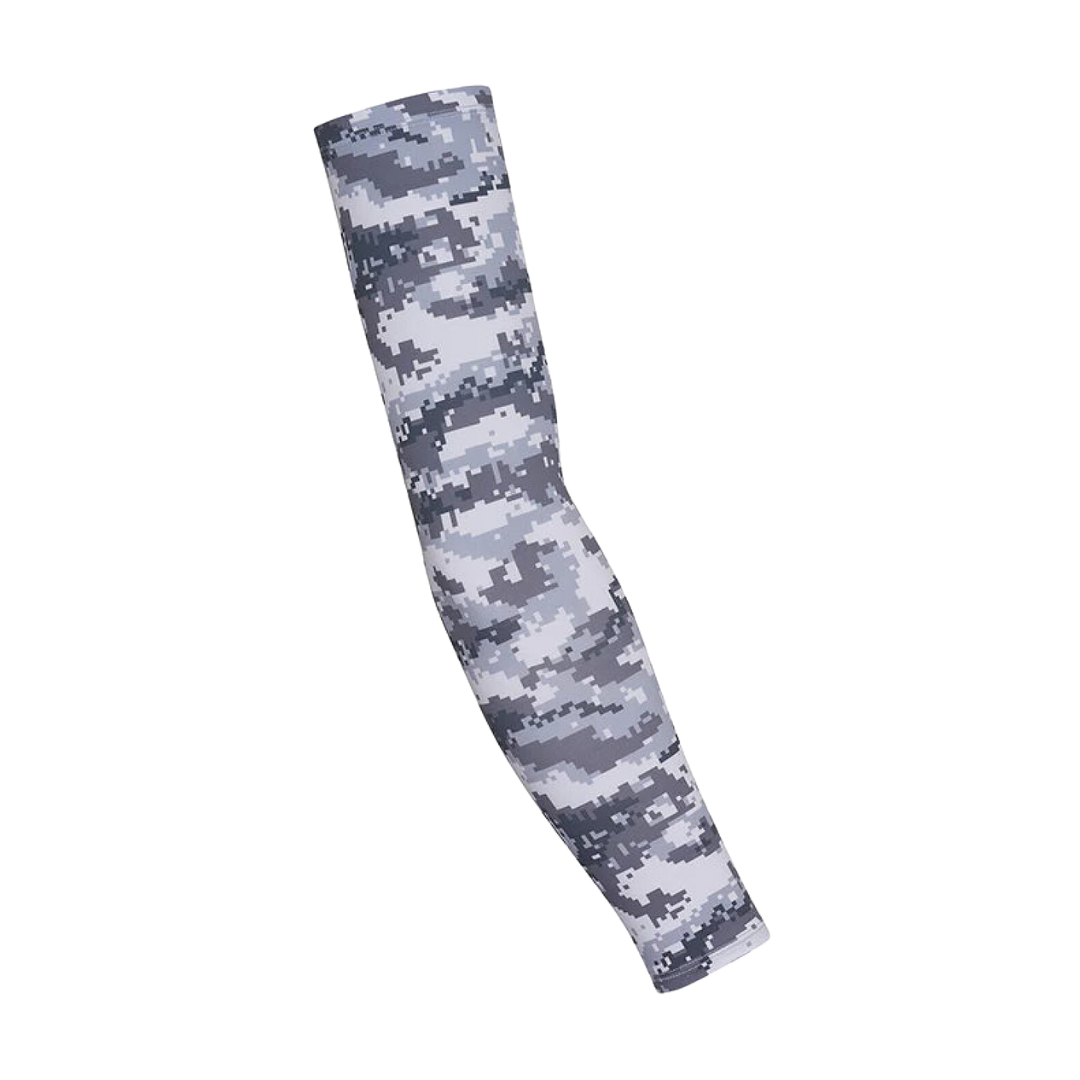 SParms UPF50+ Arm Sleeves (Arctic Digital Camo, Pair)