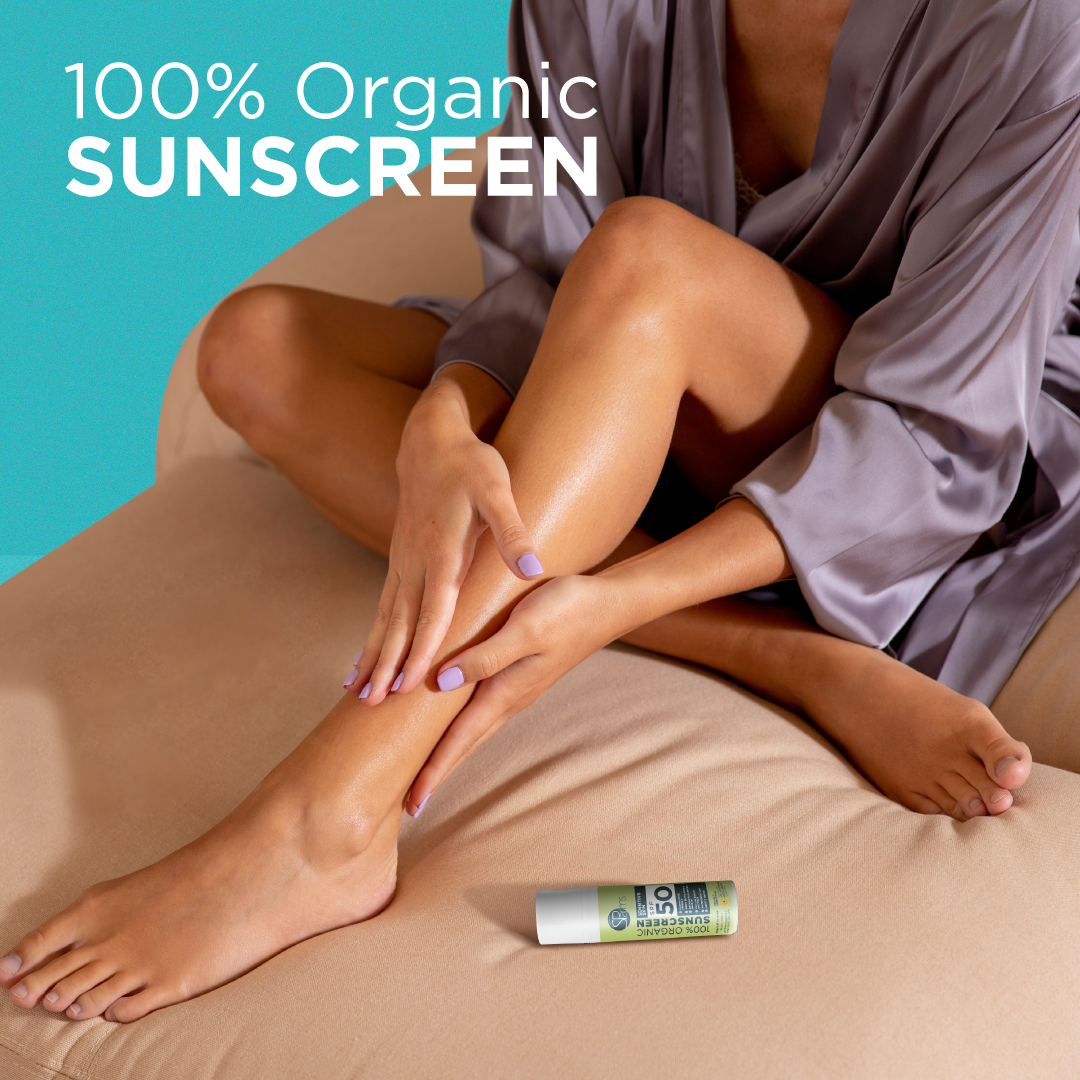 100% Organic Sensitive Skin Sunscreen SPF 50