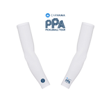 PPA x SParms UPF50+ Arm Sleeves (White, Pair)