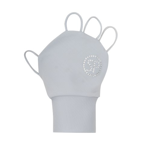 SP Glove (Palmless sun glove) - Crystal logo [Grey] - SParms